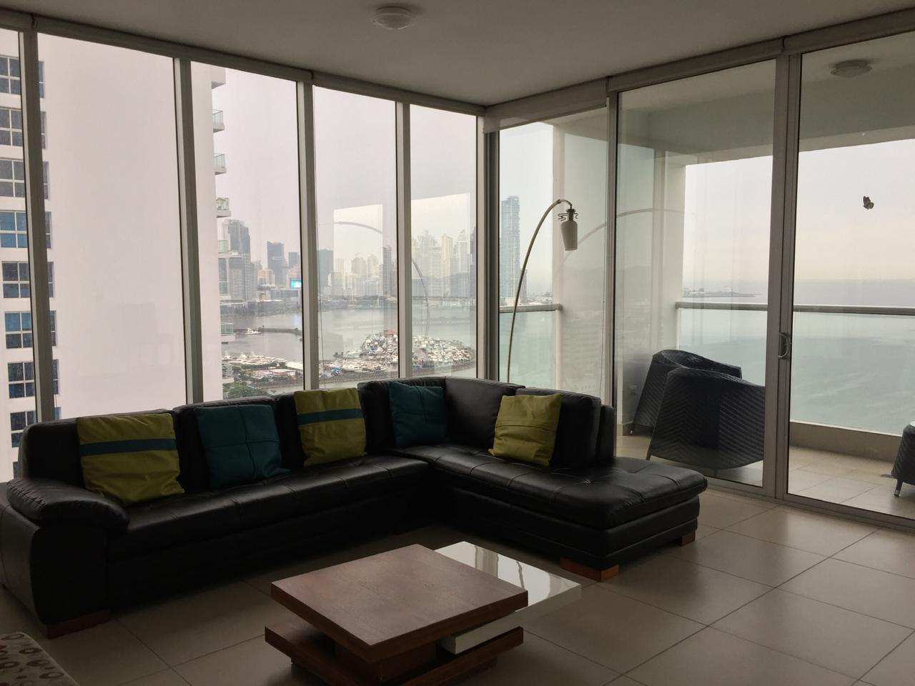 For Rent In PH Rivage Located In Balboa Avenue - Panama Sol Realty