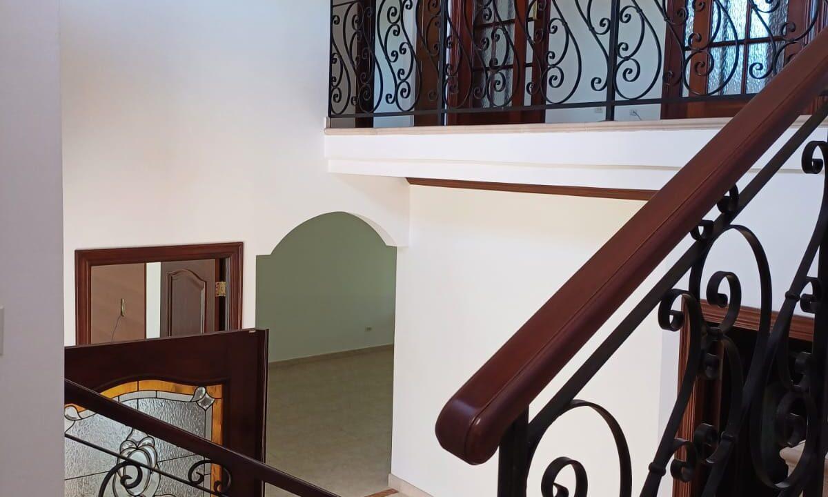 palmeras lobby escalera vacia